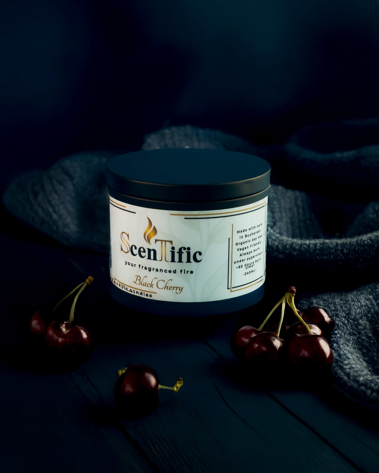 Lumânare parfumată Black Cherry