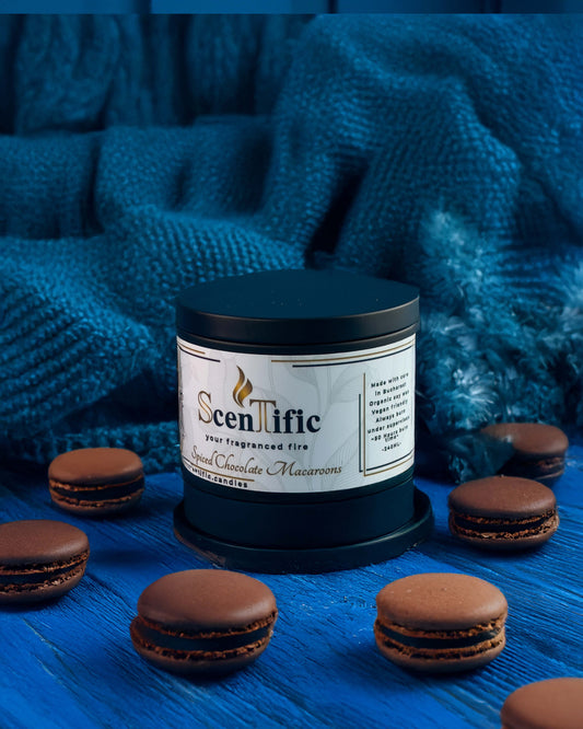 Lumânare parfumată Spiced Chocolate Macaroons
