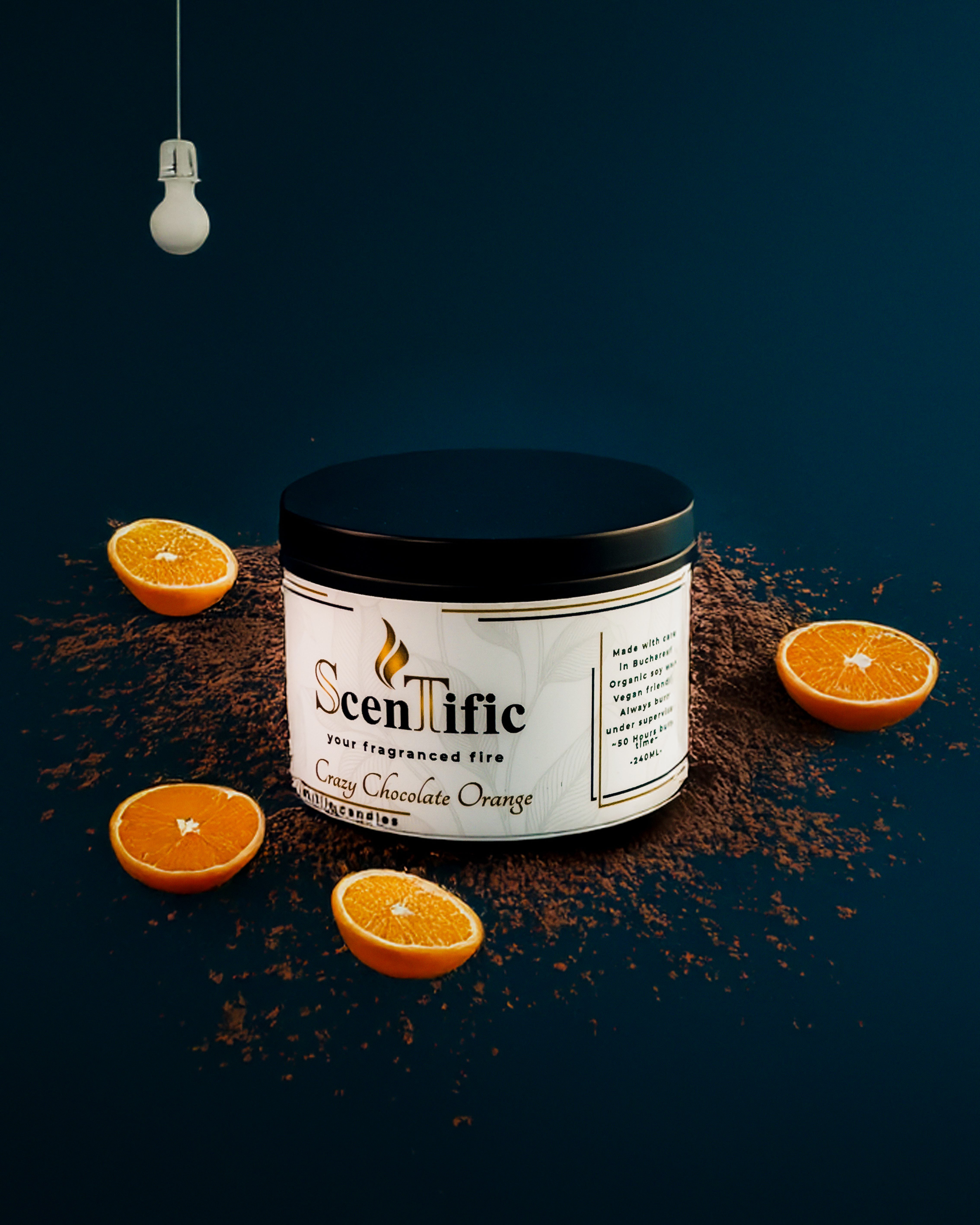 Lumânare parfumată Crazy Chocolate Orange – Scentific