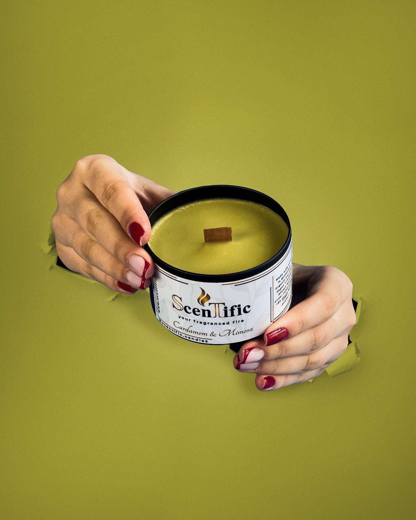 Lumânare parfumată Cadamon & Mimosa